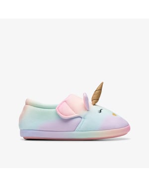 Fluffy Snug Kid Multicolour Slippers