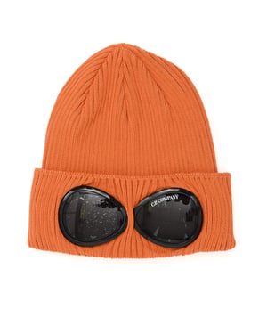 C.P. Company Mens Beanie Orange