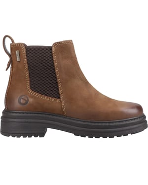 Cotswold Dames Aldworth Leren Chelsea Boots (Tan)