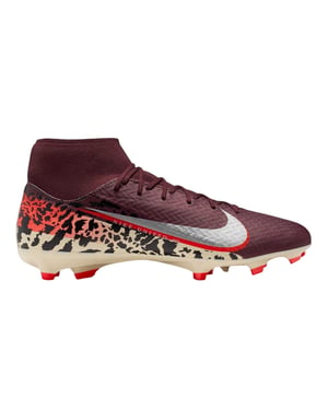 Nike Unisex Zoom Mercurial Superfly 10 Academy voetbalschoenen voor volwassenen, voor harde ondergrond (Karmijnrood)
