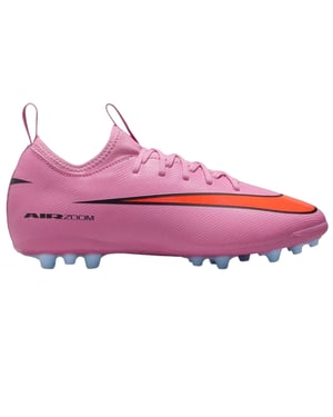 Nike Voetbalschoenen voor kunstgras van de Boys Academy (Roze/Zwart)