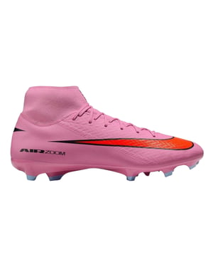 Nike Unisex Zoom Mercurial Superfly 10 Academy voetbalschoenen voor volwassenen, voor harde ondergrond (Roze/Zwart)