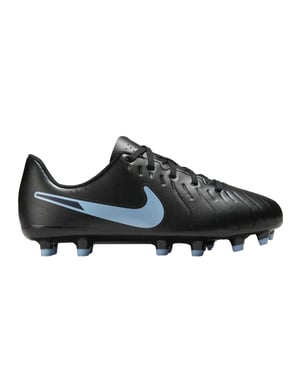 Nike Tiempo Legend 10 voetbalschoenen voor kinderen, voor harde ondergrond (Zwart)