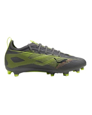 Puma Ultra 5 Pro Stevige Grond Voetbalschoenen voor Kinderen/Kinderen (Zilver)