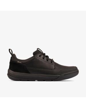 AshcombeLoGTX Black Leather Schoenen