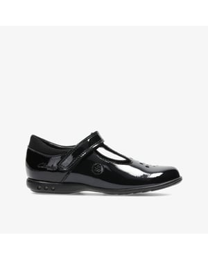 Trixi Pip Pre Black Pat Shoes