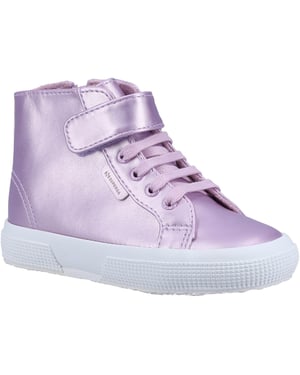 Superga 2674 Kids Faux Leather Glitter Girls Boots