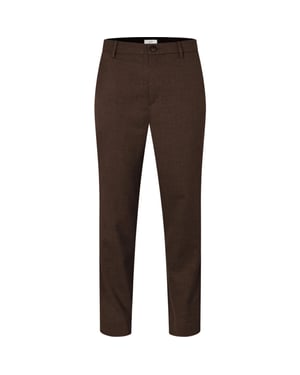 Plain Alvinpl 285 dark brown melange