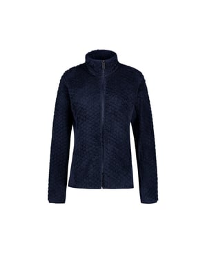 Luhta ikaala fleece sweater met rits dames -
