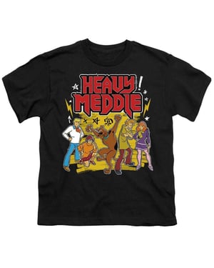 Scooby Doo T-shirt met opvallend motief voor kinderen (Zwart)