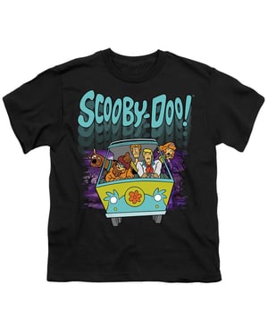 Scooby Doo T-shirt voor kinderen met ‘Bang’ op de voorkant (Zwart)