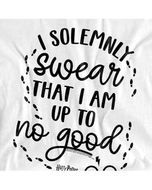 Harry Potter T-shirt ‘Kinderen/Kids Up To No Good’ (Wit)