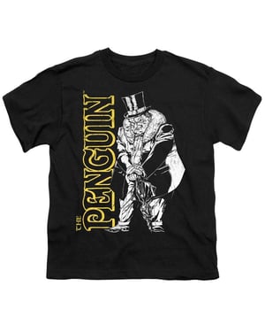 Batman Kinderen/Kids: het T-shirt met de pinguïn (Zwart)