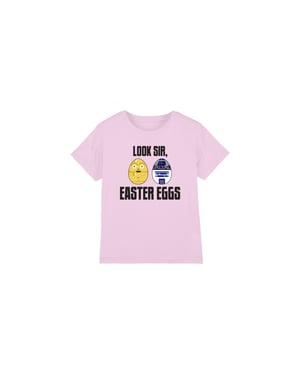 Star Wars Kinderen/Kinderen Kijk Meneer, Paaseieren T-Shirt (Roze)