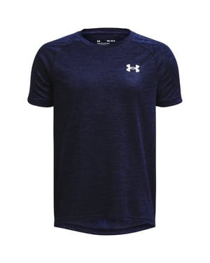 Under Armour Kortärmad T-shirt för pojkar – Tech 2.0 (Akademi Blå)