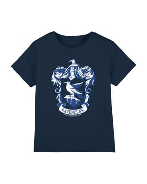 Harry Potter T-shirt met Ravenklauw-wapen voor kinderen (Marine)