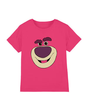 Toy Story Kinderen/ Lotso Gezicht T-shirt (Heet Roze)