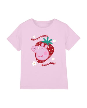 Peppa Pig Kinderen/Kinderen Good Day Berry T-Shirt (Roze)
