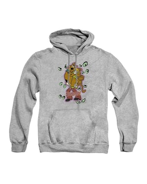 Scooby Doo Unisex-hoodie voor volwassenen met ‘Being Watched’-opdruk in heather-kleur (Atletische Heide)