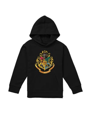 Harry Potter Kinderen/Kinderen Hoodie met Zweinsteinmotief (Zwart)