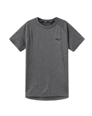 Everlast Flex-T-shirt met logo voor kinderen (Houtskool mergel)