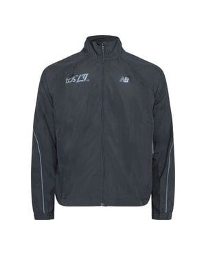 New Balance Hardloop-T-shirt voor dames – London Edition (Zwart)