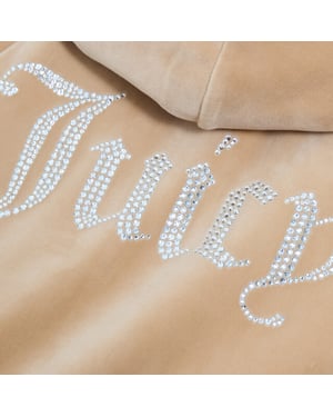 Juicy Couture Madison classic velour hoodie with juicy logo