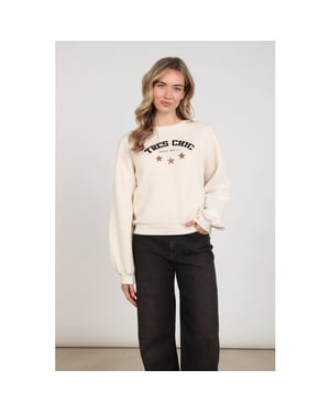 Nukus Nkf03068 54 star pullover sand melange