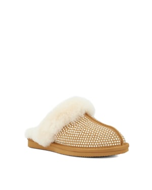 Dune Ladies Wilderness - Sheepskin-Lined Slippers