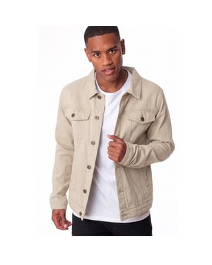 Soul Star Mens Jacket Button Fastening Chest Pocket Casual Jacket