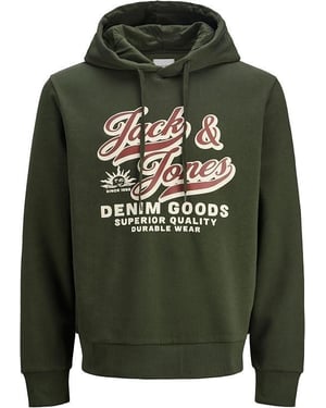 JACK & JONES Mens Big & Tall Plus Size Sweat Hoodie