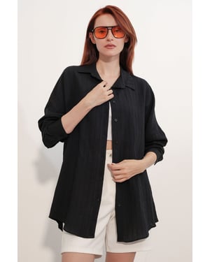 Dames Viscose Nylon Shirt