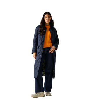 Regatta Womens/Ladies Orla Kiely Eclipse Mid Length Jacket (Navy)