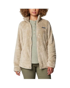 Columbia Fleecejas voor dames voor bewolkte dagen (Bruin)