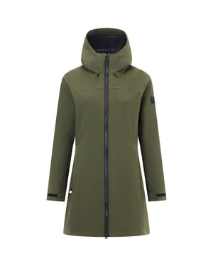 Regatta Womens/Ladies Denbury 3 in 1 Jacket (Dark Khaki/Black)