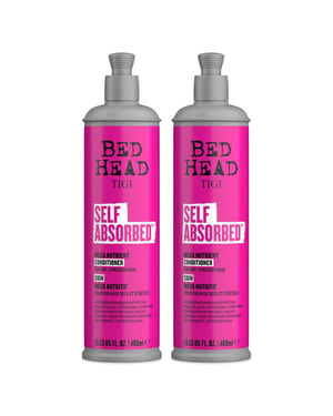 Tigi Self Absorbed Stressed Hair Conditioner 400ml 2pk