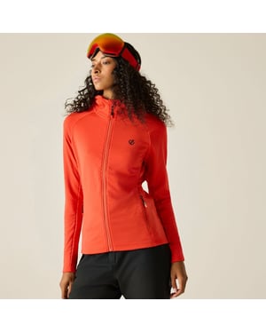 Dare 2B Womens/Ladies Ventura Stretch Hooded Midlayer (Grenadine)