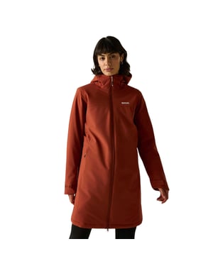 Regatta Womens/Ladies Taline Insulated Waterproof Jacket (Burnt Henna)