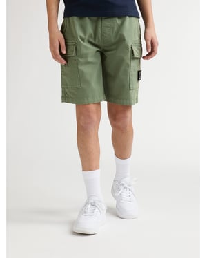 Petrol Industries - Jongens Relaxed Cargo Short Bahia - Groen