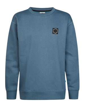 Petrol Industries - Jongens Sweater met ronde hals Millhill - Blauw