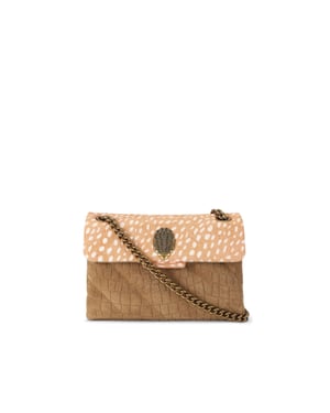 Kurt Geiger London Suede Leather Mini Soho Bag