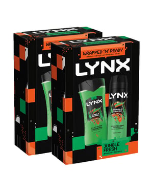 LYNX Jungle Fresh Duo Gift Set 2 piece, Pack of 2
