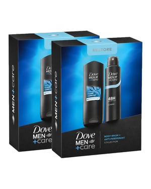 Dove Men+Care Restore Duo Gift Set 2 piece, Pack of 2