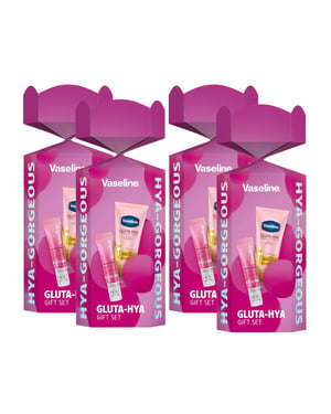 VASELINE Gluta-Hya Gorgeous Gift set 2 pc, Pack of 4