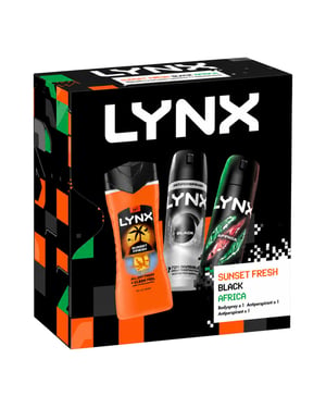 LYNX All Stars Trio Gift Set 3 piece