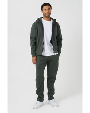 Green Zip Through Hoodie & Jogger Co-Ord
