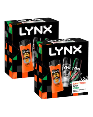 LYNX All Stars Trio Gift Set 3 piece, Pack of 2