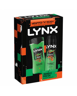 LYNX Jungle Fresh Duo Gift Set 2 piece