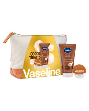 VASELINE Cocoa Treats Beauty Bag Gift set 2 piece