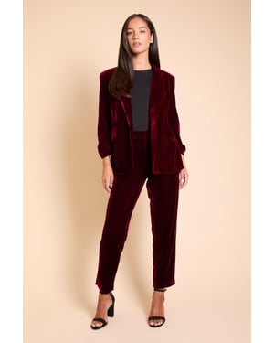 Velvet Tailored Trouser